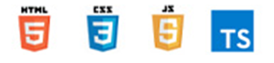 HTML5, CSS3, JS, Type Script